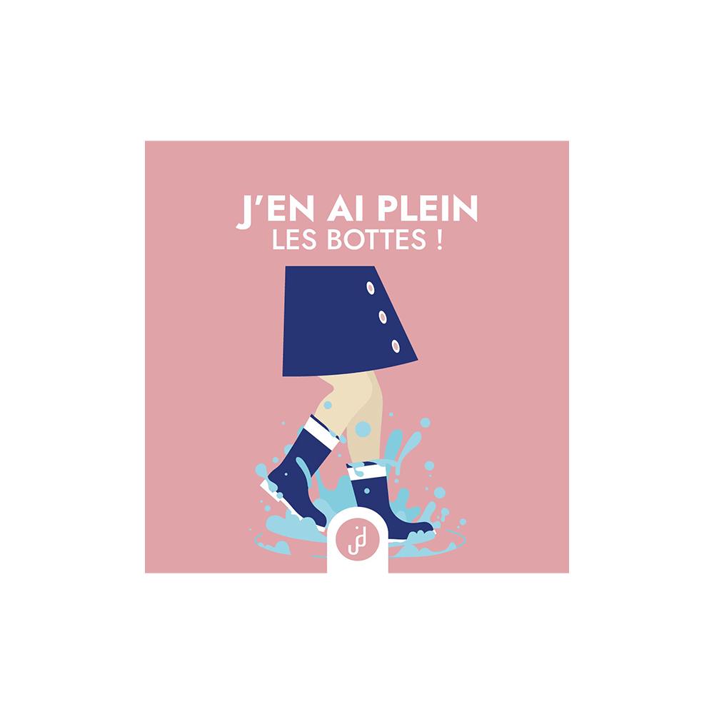 Fourreau 1/2 « J’en ai pleins les bottes »