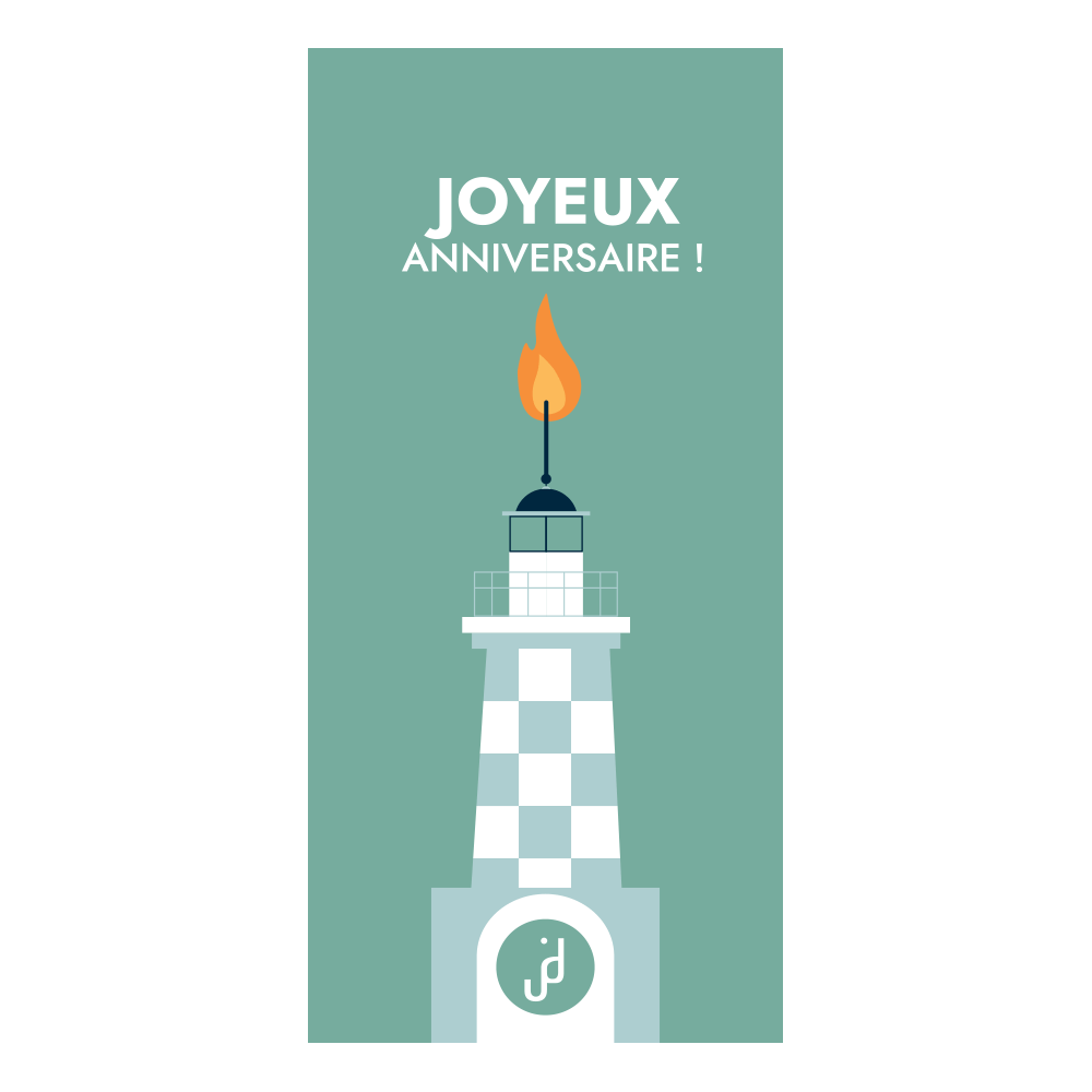 Fourreau "Joyeux Anniversaire"