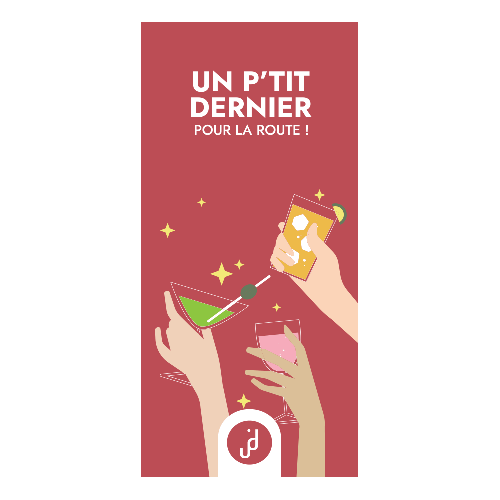 Fourreau "Un p'tit dernier pour la route"