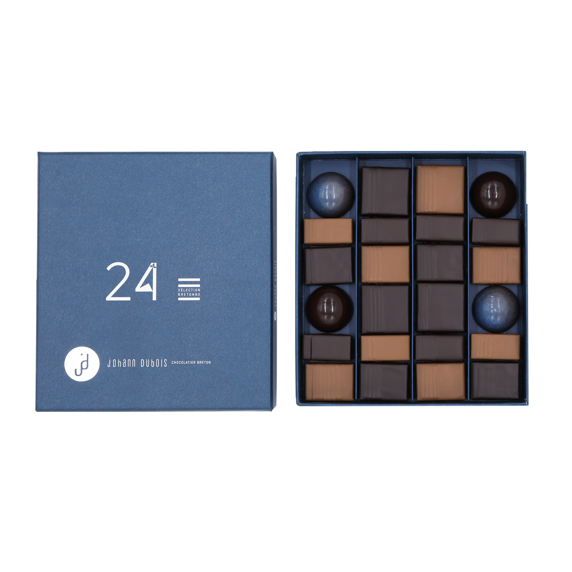 COFFRET 24 CHOCOLATS BRETAGNE
