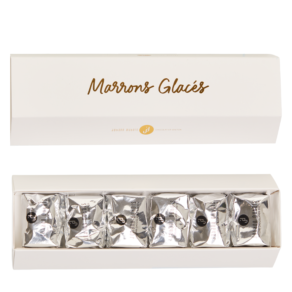 COFFRET 6 MARRONS GLACÉS