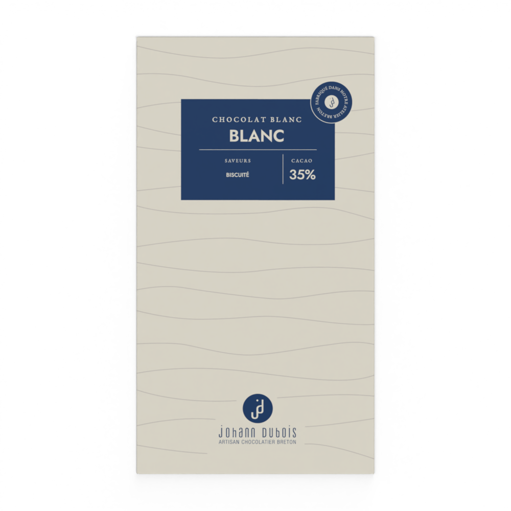TABLETTE CHOCOLAT BLANC 35% – Image 2