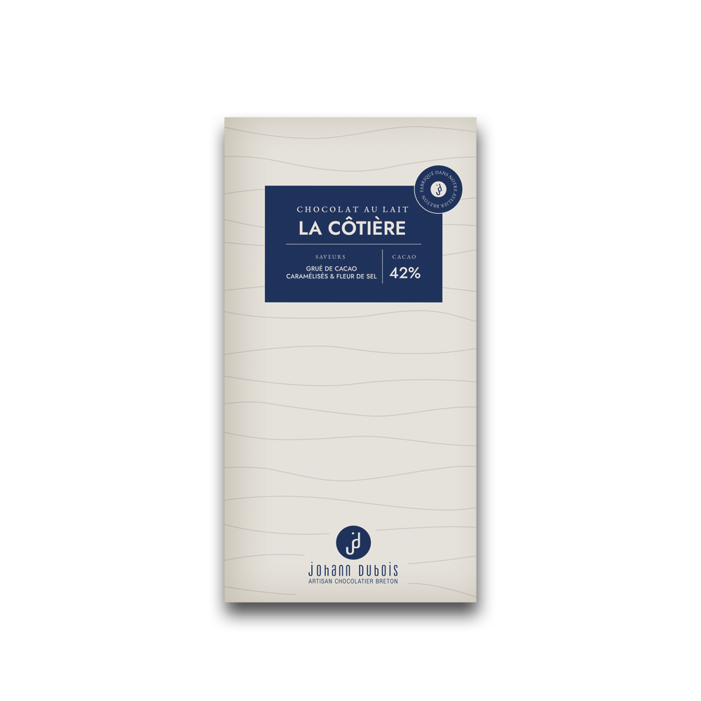 TABLETTE CHOCOLAT AU LAIT COTIERE – Image 2