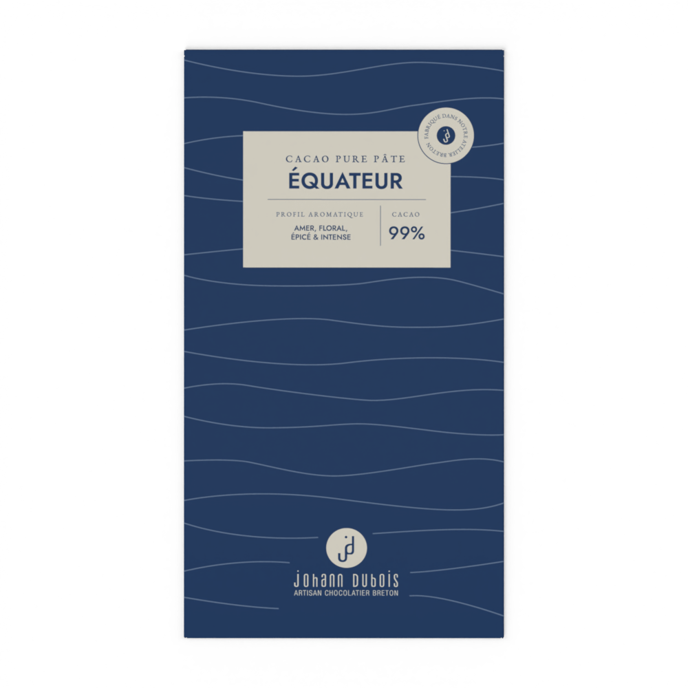 TABLETTE CACAO PURE PATE EQUATEUR – Image 2