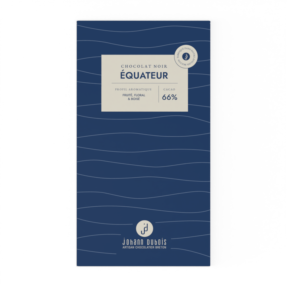 TABLETTE CHOCOLAT NOIR EQUATEUR 66% – Image 2