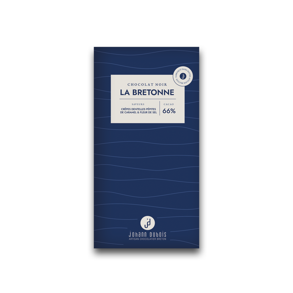 TABLETTE CHOCOLAT NOIR BRETONNE – Image 2