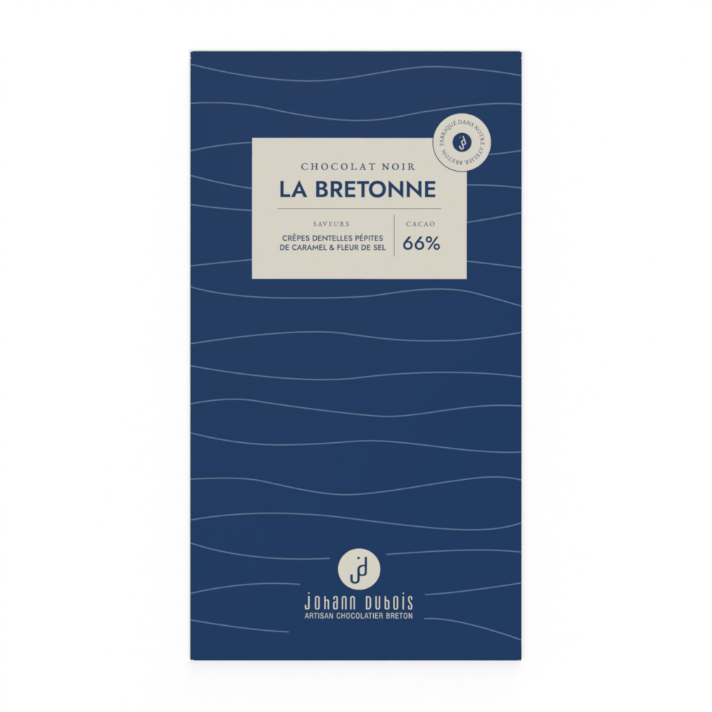 TABLETTE CHOCOLAT NOIR BRETONNE – Image 2