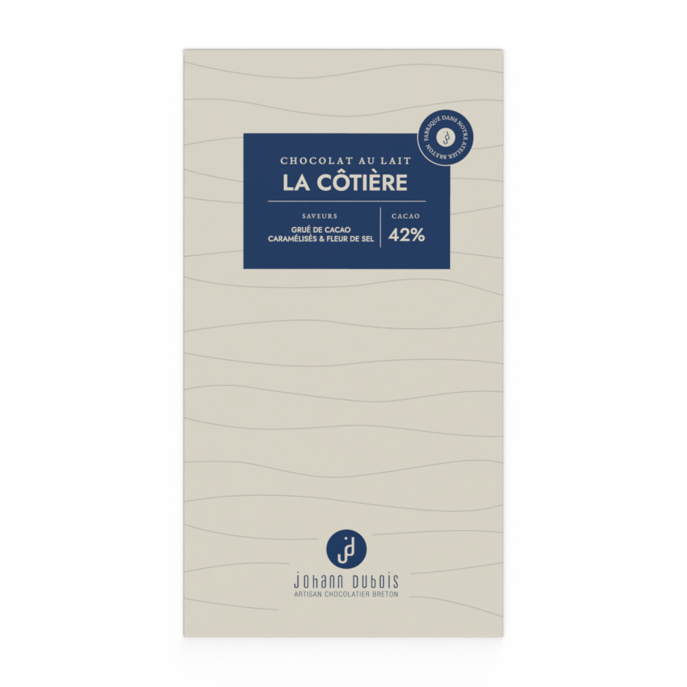 TABLETTE CHOCOLAT AU LAIT COTIERE – Image 2