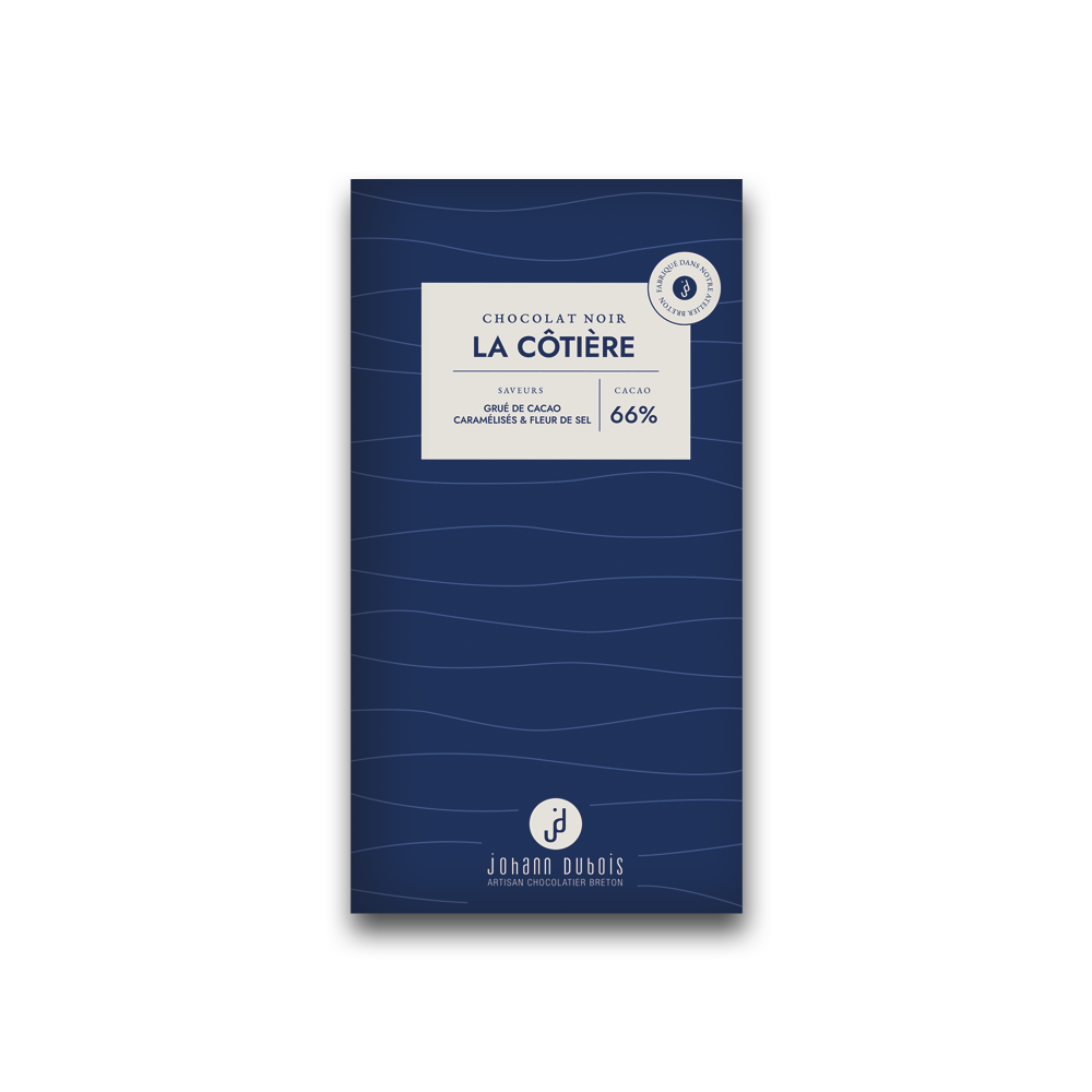 TABLETTE CHOCOLAT NOIR COTIERE – Image 2