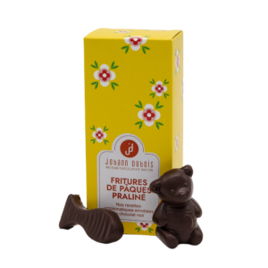 ETUI PAQUES FRITURES PRALINE NOIR