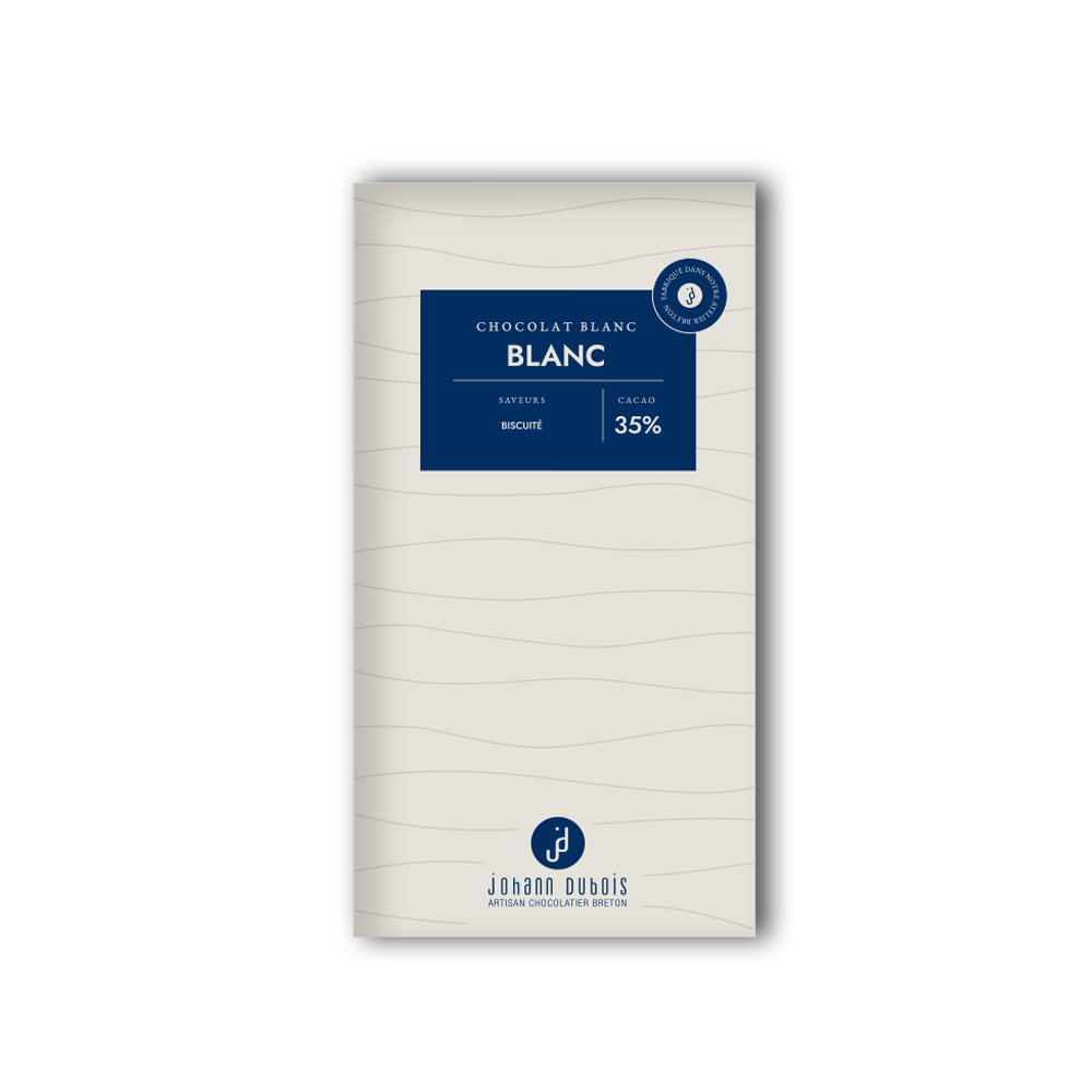 TABLETTE CHOCOLAT BLANC 35% – Image 2