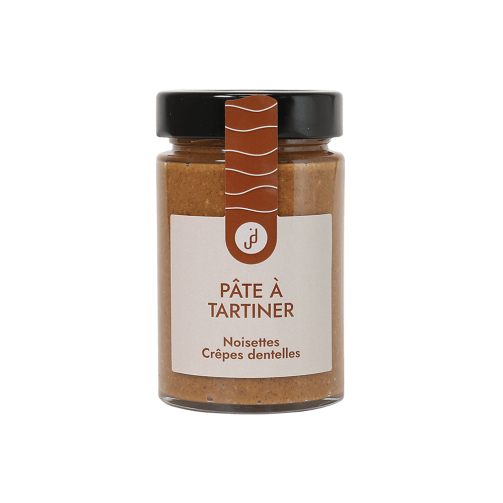 PATE À TARTINER NOISETTES CRÊPES DENTELLES T1